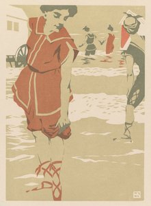 Uimarit, c. 1900. tekijältä Hans von Newmann