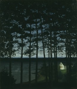 Kalastajan mökki, 1906