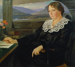 Kirjailija Sigrid Undset