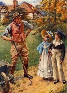 Charles Dickensin The Holly Tree tekijältä Harold Copping