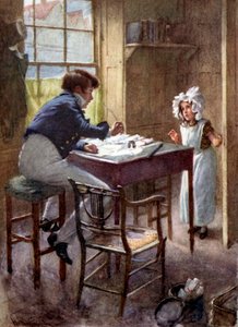 Charles Dickensin "The Old Curiosity Shop". tekijältä Harold Copping