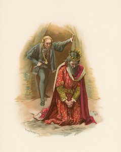 Hamlet ja kuningas tekijältä Harold Copping