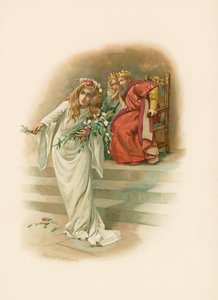 Ophelia, hullu tekijältä Harold Copping