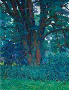 Gloucestershiressä, n. 1916 (öljy kankaalle) tekijältä Harold Gilman
