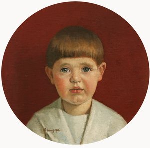 James Jewill Hill, Jr.:n muotokuva (aluksella öljy kankaalle) tekijältä Harold Harvey
