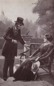 Kuvitus Charles Dickensin Edwin Droodin mysteeriin (litho)