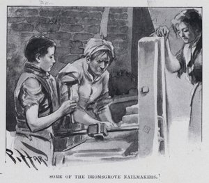 Jotkut Bromsgrove Nailmakers (m/w kuva) tekijältä Harold Hume Piffard