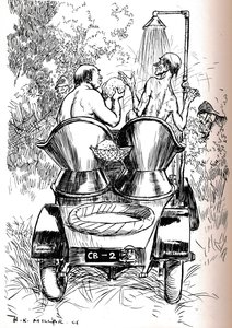 Vihjeitä kuumalle säälle autoilijoille, 1906 tekijältä Harold Robert Millar