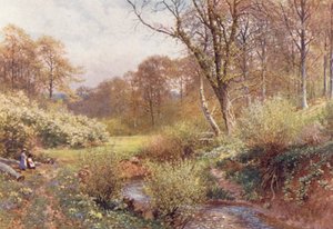 In Spring Woods, Ockley (värilitro) tekijältä Harold Sutton Palmer