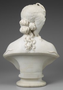 Medusa, n. 1854 (marmori) tekijältä Harriet Goodhue Hosmer
