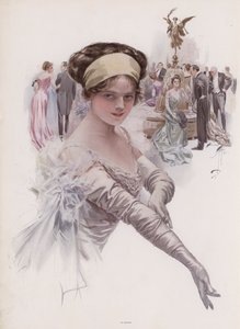 Debutantti pallossa (väri litho)