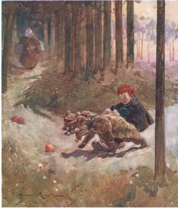 Hankala joukkue (väri litho) tekijältä Harry Rountree