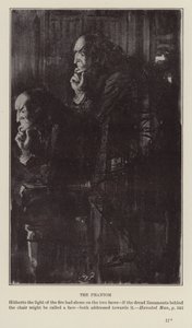 Charles Dickensin joulukirjat: Haunted Man (litografia)