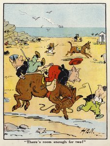 "Kahdelle on tilaa!" (väri litho) tekijältä Harry B Neilson