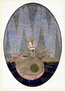 Tanssia lattialla niin kuin kukaan ei ollut vielä tanssinut - Andersenin "Pieni merenneito" tekijältä Harry Clarke