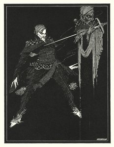 Edgar Allan Poe: William Wilson (litografia) tekijältä Harry Clarke