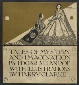 Kuvitettu etukansi. tekijältä Harry Clarke