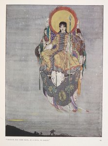 Kuollut. "Kunnia on palannut maan päälle kuninkaana" tekijältä Harry Clarke