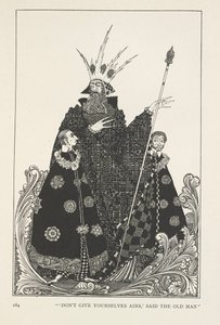 Tonttumäki. "Älkää antako ilmaa", sanoi vanha mies. tekijältä Harry Clarke