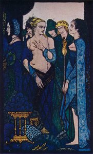 Annoimme nimeksi Lucrezia Crivelli ja Titians Lady, vuodelta 1910 tekijältä Harry Clarke