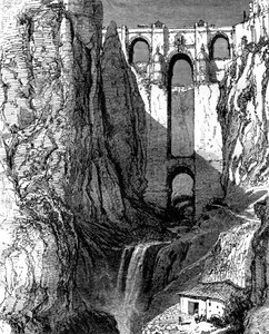 Uusi silta, Ronda, Espanja, 1800-luku.