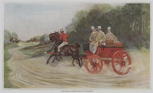 Dog-cart en Demi-poste, a lAnglaise (englantilaistyylinen koirankärry)
