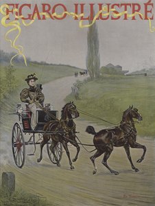 Tandem. Le Figaro Illustren kansi, kesäkuu 1895