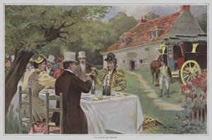Un Lunch au Relais (Lounas tienvarsiravintolassa)