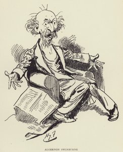 Algernon Swinburne tekijältä Harry Furniss