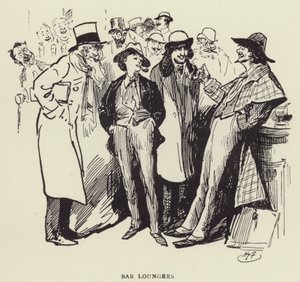 Baari lepotuoleja tekijältä Harry Furniss