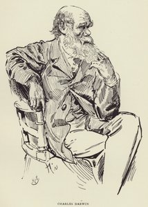 Charles darwin tekijältä Harry Furniss
