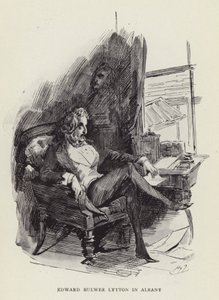 Edward Bulwer Lytton Albanyssa tekijältä Harry Furniss