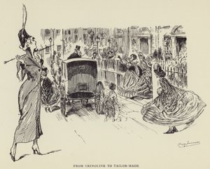 Crinolinesta räätälöityyn tekijältä Harry Furniss
