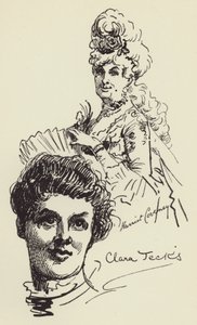 Harriet Coveney ja Clara Jecks tekijältä Harry Furniss