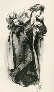 Kuvitus Charles Dickensin romaaniin Tarina kahdesta kaupungista tekijältä Harry Furniss