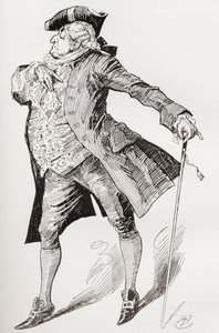 Kuvitus Charles Dickensin romaaniin Tarina kahdesta kaupungista tekijältä Harry Furniss