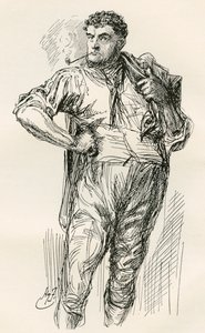 Kuvitus Charles Dickensin romaaniin Tarina kahdesta kaupungista tekijältä Harry Furniss