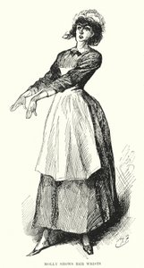 Charles Dickensin kuvitus suurille odotuksille (litho) tekijältä Harry Furniss