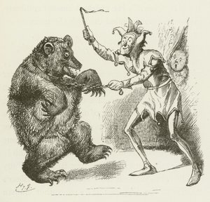 Lewis Carrollin kuvitus Sylvielle ja Brunolle tekijältä Harry Furniss