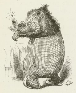 Lewis Carrollin kuvitus Sylvielle ja Brunolle tekijältä Harry Furniss