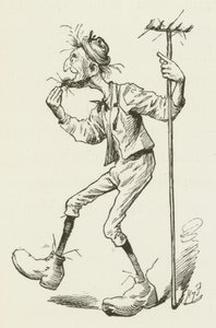 Lewis Carrollin kuvitus Sylvielle ja Brunolle tekijältä Harry Furniss