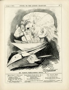 Kuva Harry Furnissista (1854-1925) Punchissa tekijältä Harry Furniss