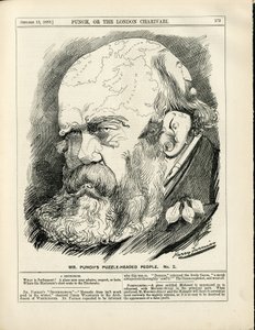 Kuva Harry Furnissista (1854-1925) Punchissa tekijältä Harry Furniss