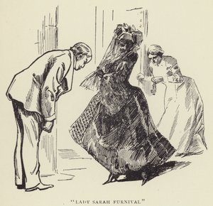 Lady Sarah Furnival tekijältä Harry Furniss