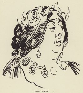 Lady Wilde tekijältä Harry Furniss