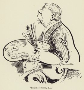 Marcus Stone, RA tekijältä Harry Furniss