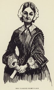 Neiti Florence Nightingale tekijältä Harry Furniss
