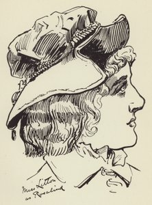 Miss Litton Rosalindina tekijältä Harry Furniss