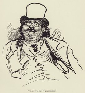 Kuunaamainen Thompson tekijältä Harry Furniss