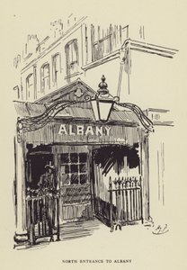 Albanyn pohjoinen sisäänkäynti tekijältä Harry Furniss